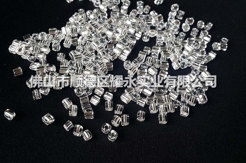 Square Glass Beads